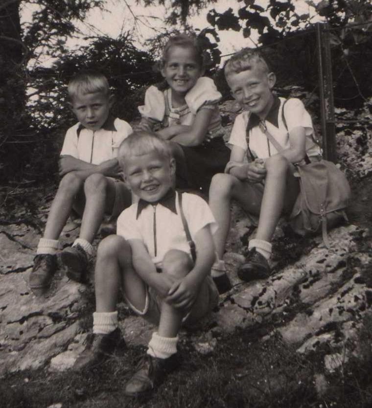 Family trip 1948 (with Monika)