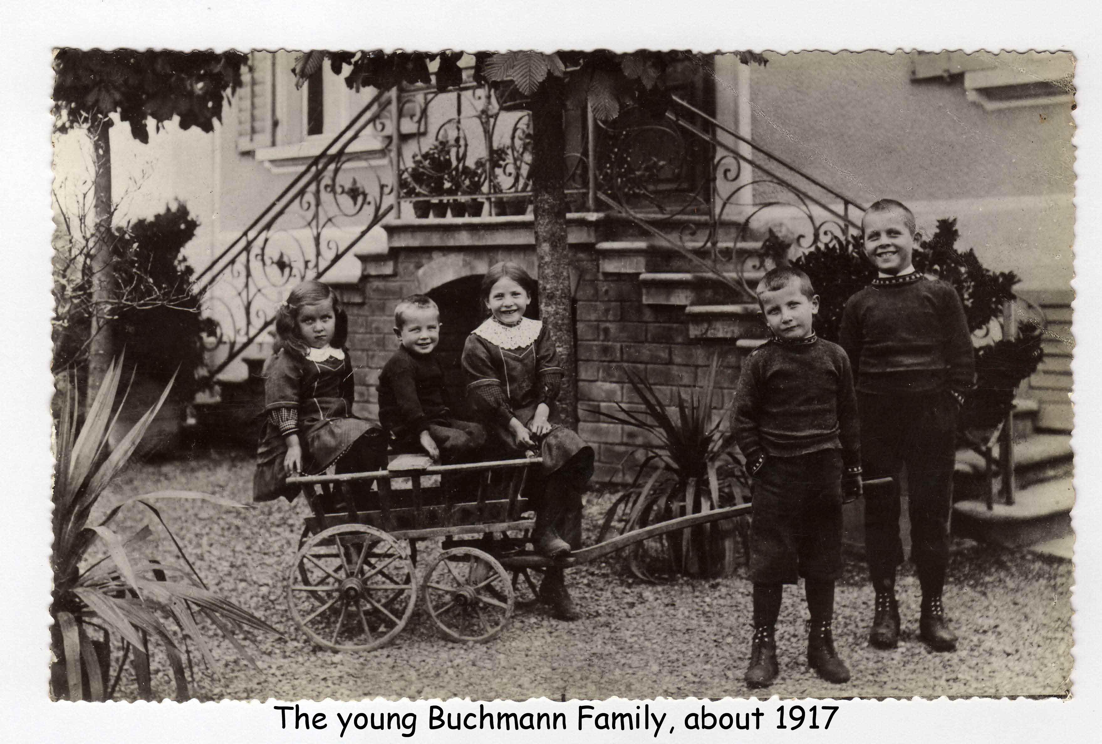 Grandparents and young family