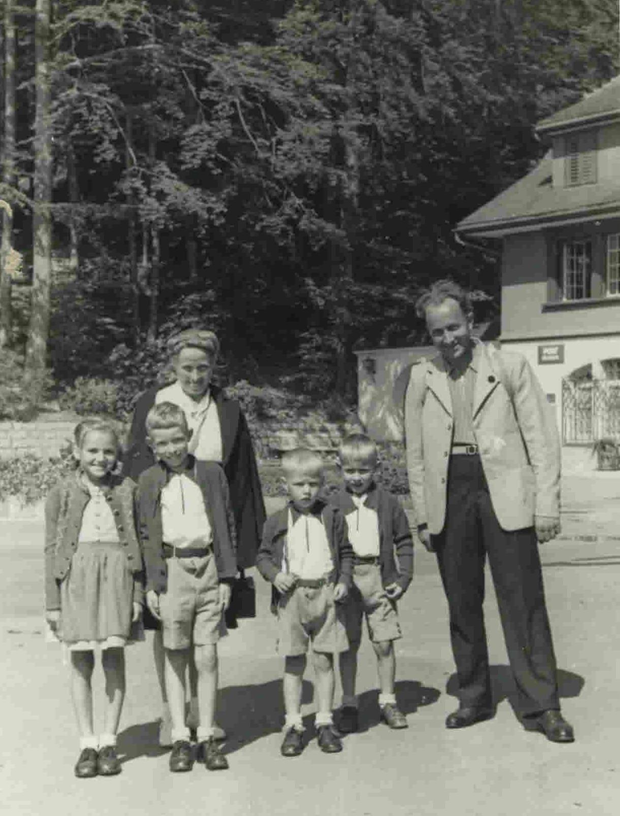 Family trip 1948 (with Monika)